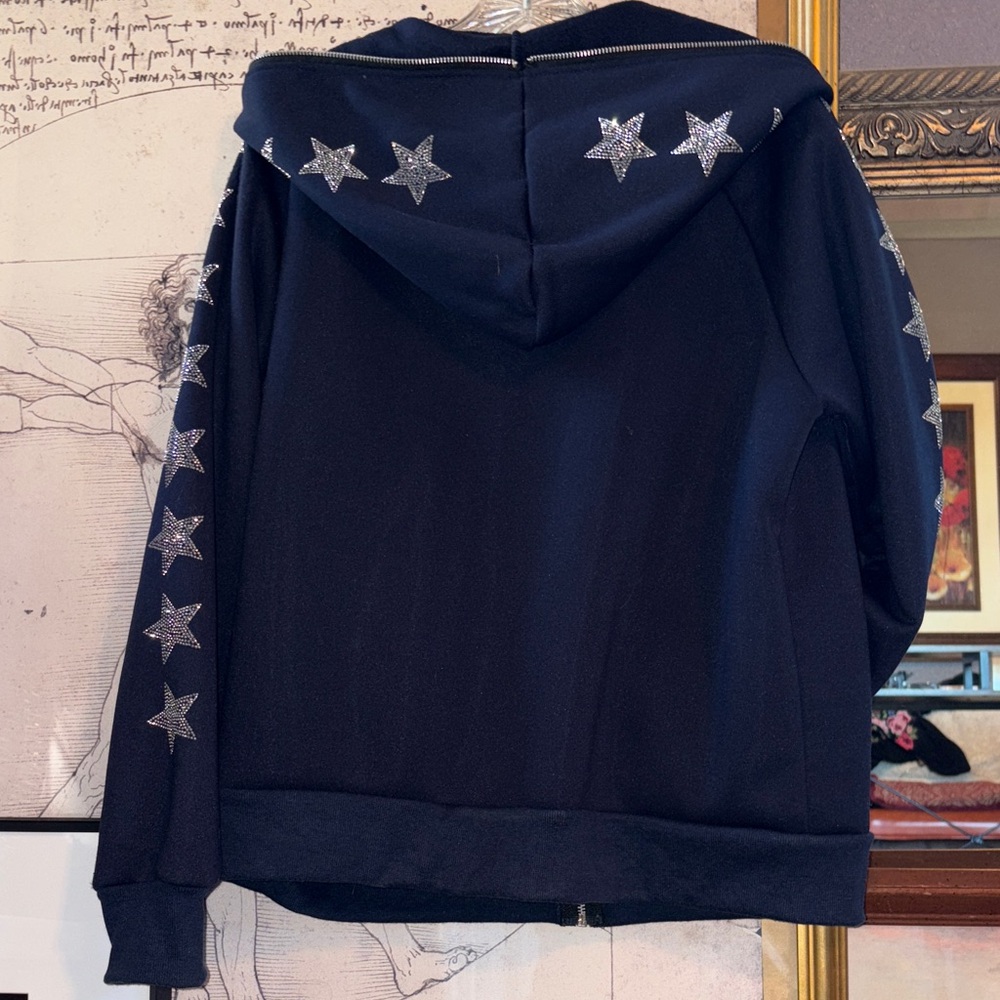 Dallas Cowboys Hoodie with Silver Star Accents